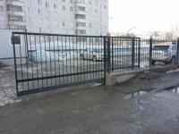 Сварные откатные ворота