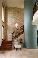 Ограждение на лестницу с повторяющимся рисуеком