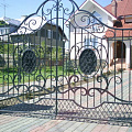 Кованые ворота в Ленинск-Кузнецкие от компании Ареан-Сибирь